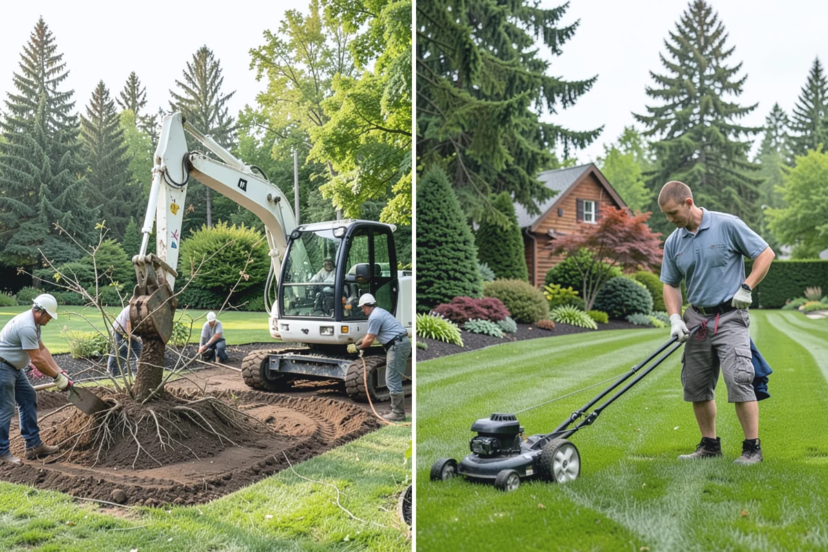 Spike Aeration in Woodinville, King County, WA - Check soil moisture and mark irrigation and utility lines