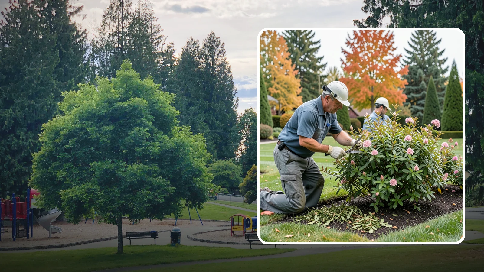 Spirea Pruning in Bonney Lake, Pierce County, WA - Bloom-based pruning of spirea that treats spring and summer bloomers differently to maximize flowering and shape.