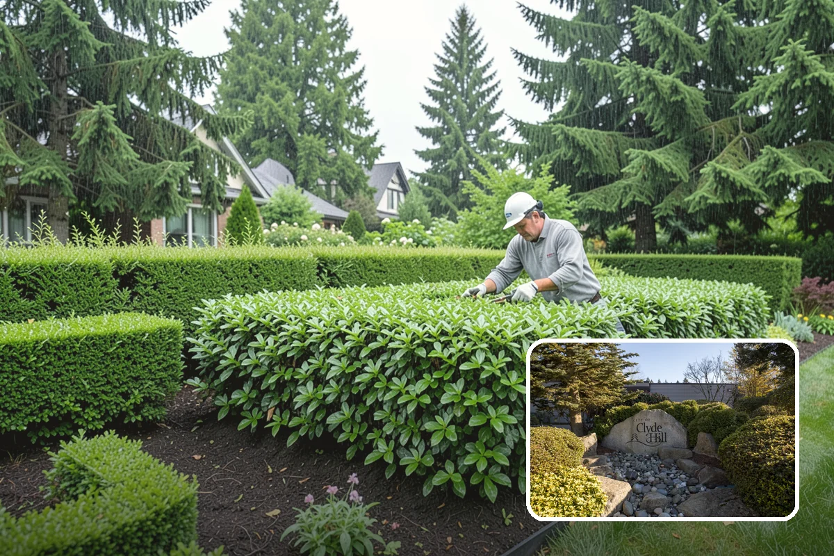 Spirea Pruning in Clyde Hill, King County, WA - Maximizes blooms by matching pruning to each spirea's bloom wood