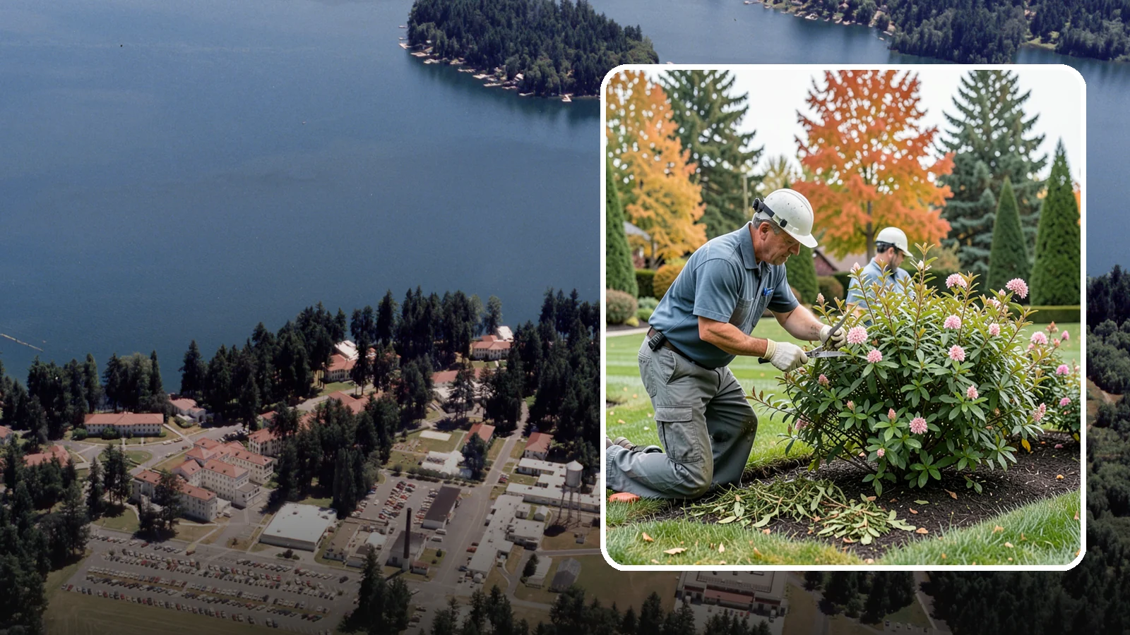Spirea Pruning in Lakewood, Pierce County, WA - Bloom-based pruning of spirea that treats spring and summer bloomers differently to maximize flowering and shape.