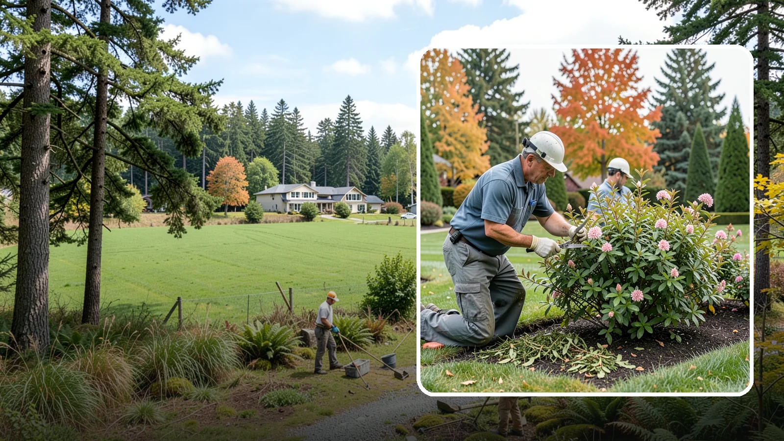 Spirea Pruning in Lyman, Skagit County, WA - Bloom-based pruning of spirea that treats spring and summer bloomers differently to maximize flowering and shape.