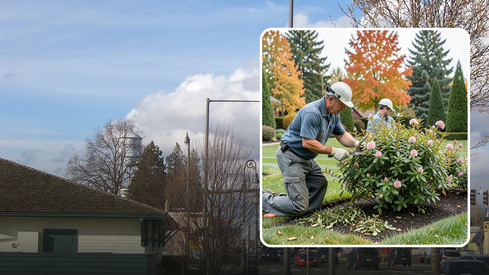 Spirea Pruning in Marysville, Snohomish County, WA - Bloom-based pruning of spirea that treats spring and summer bloomers differently to maximize flowering and shape.