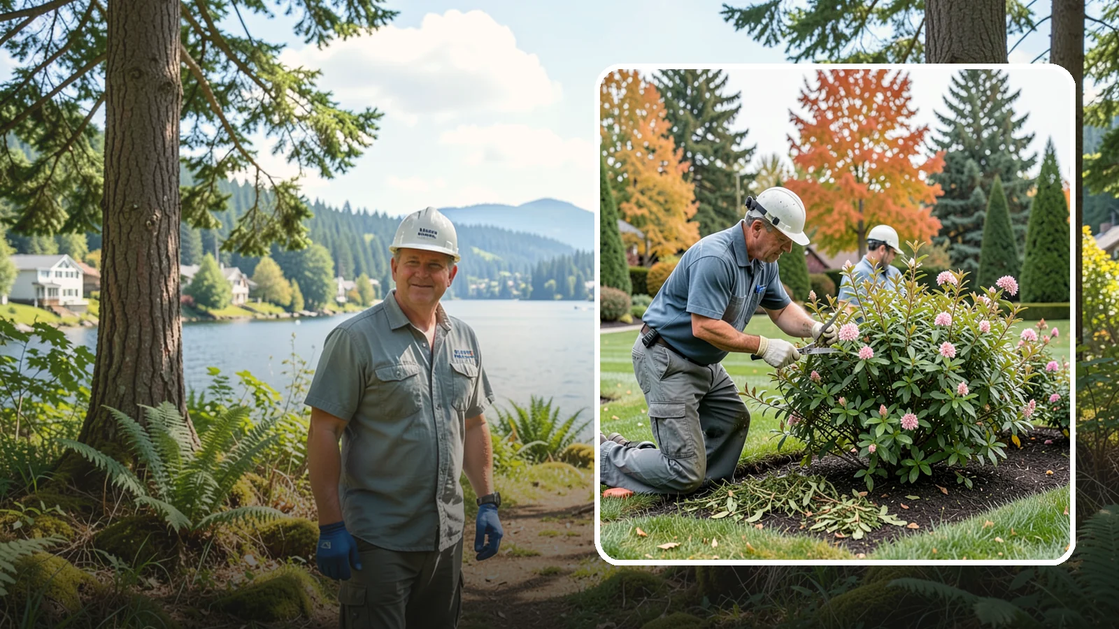 Spirea Pruning in Milton, King County, WA - Bloom-based pruning of spirea that treats spring and summer bloomers differently to maximize flowering and shape.