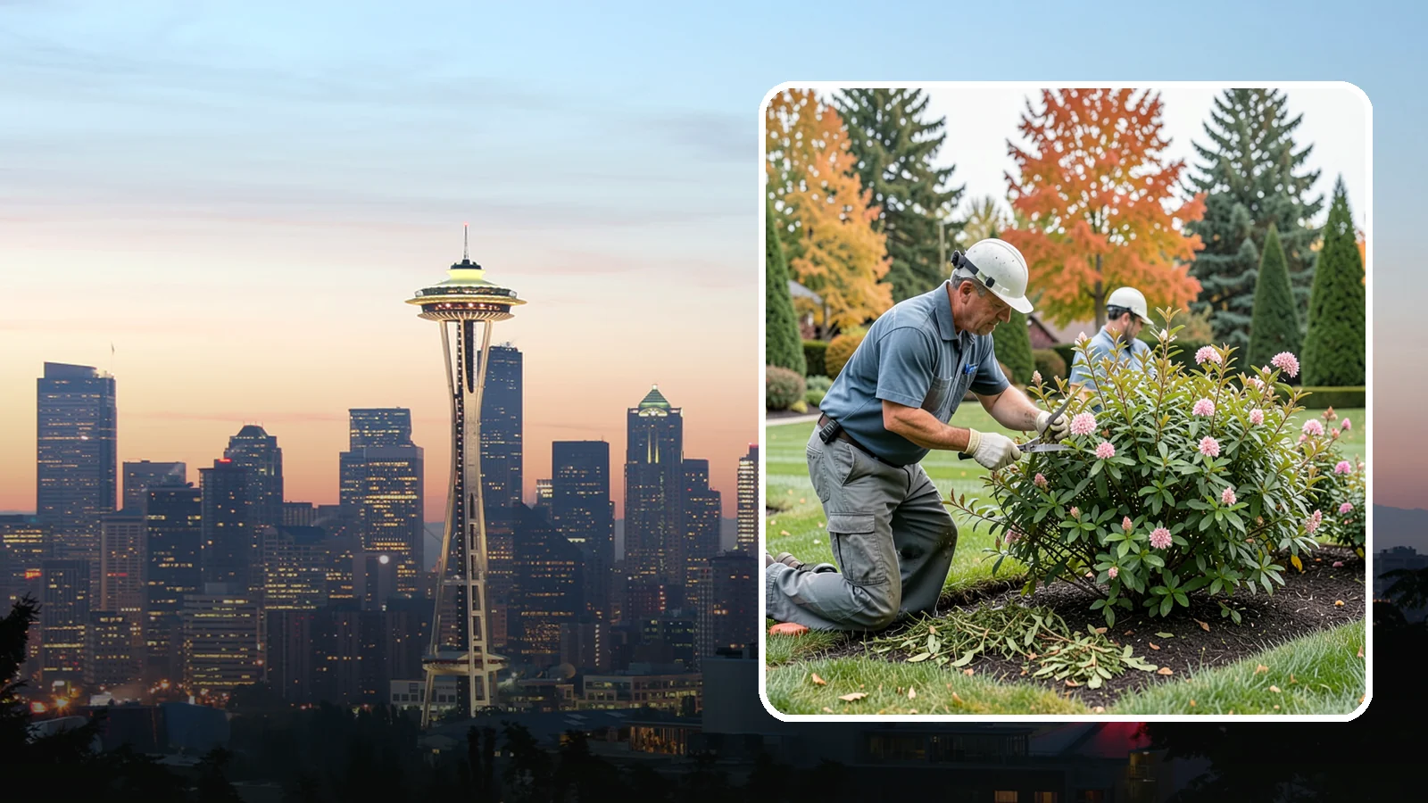 Spirea Pruning in Seattle, King County, WA - Bloom-based pruning of spirea that treats spring and summer bloomers differently to maximize flowering and shape.