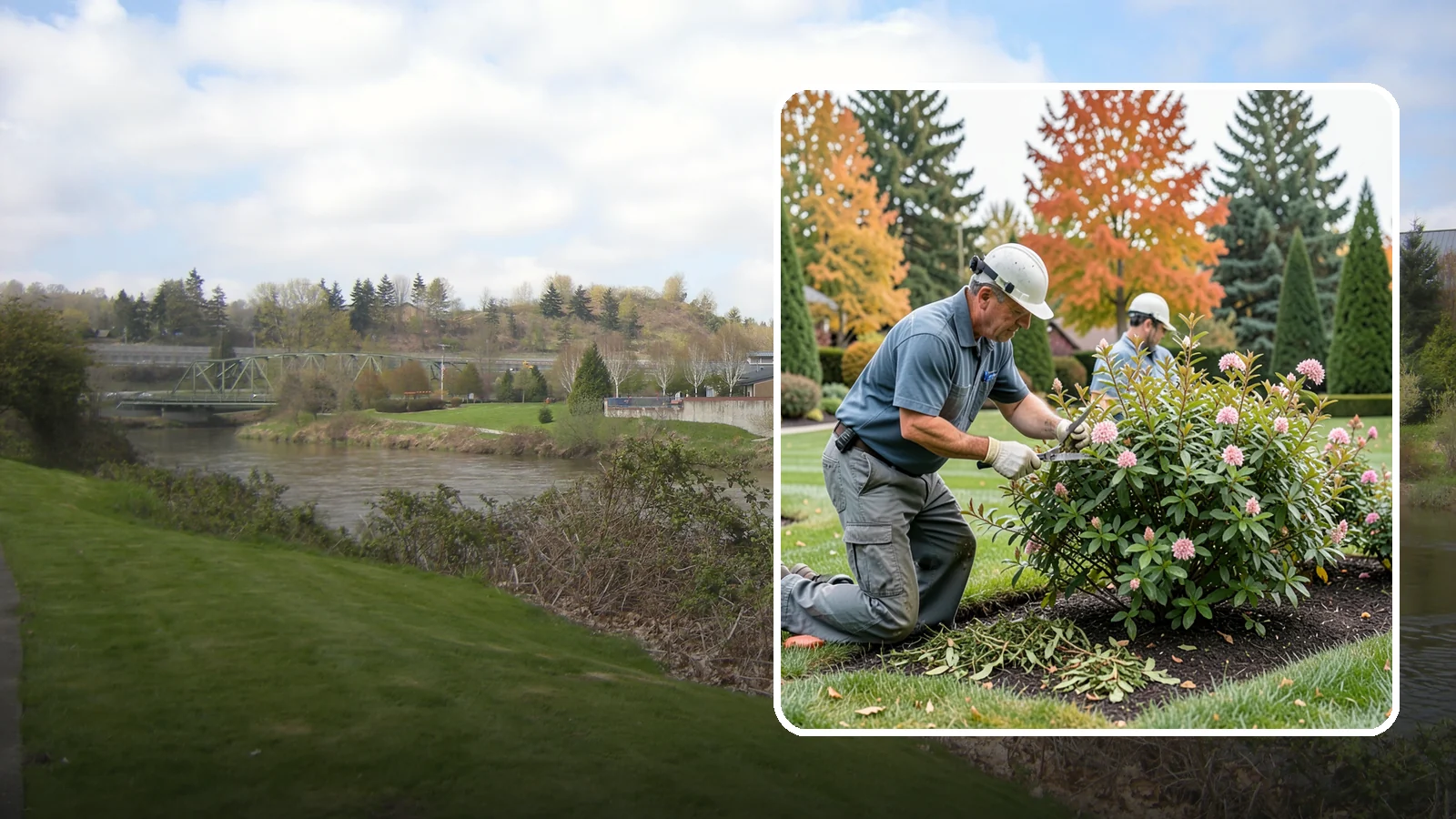 Spirea Pruning in Tukwila, King County, WA - Bloom-based pruning of spirea that treats spring and summer bloomers differently to maximize flowering and shape.