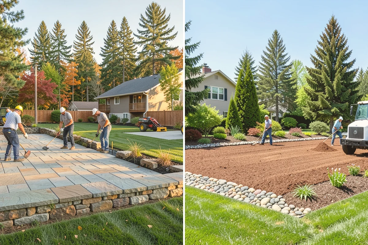 Split Rail Fence Installation in Algona, King County, WA - Lay out the line and confirm corners and property edges