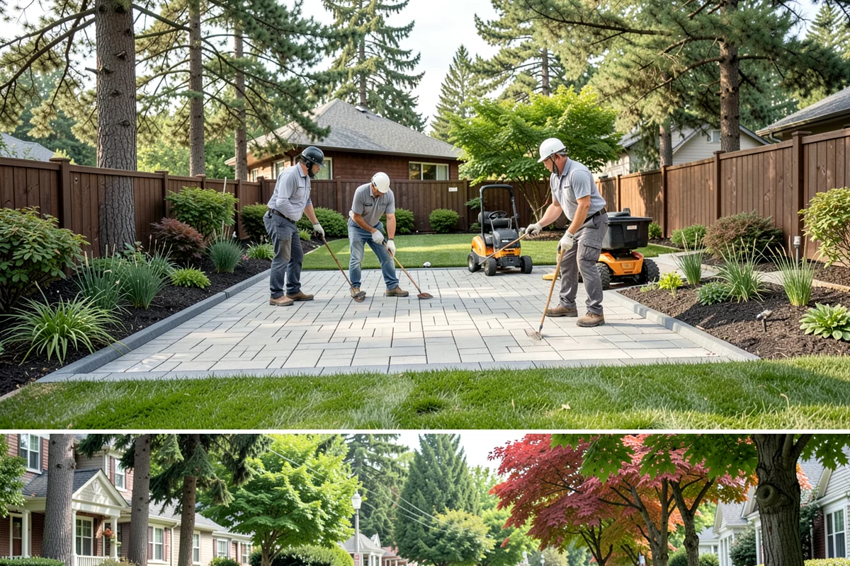 Split Rail Fence Installation in Beaux Arts Village, King County, WA - Split rail installs across most seasons, but firmer summer ground helps posts stay plumb in our saturated Northwest soils.