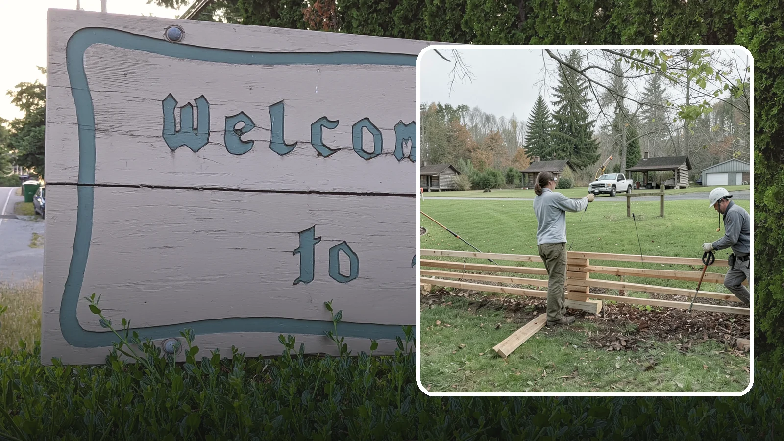 Split Rail Fence Installation in Brier, Snohomish County, WA - We install rustic cedar split rail fencing that defines property lines and gardens with classic Northwest character.