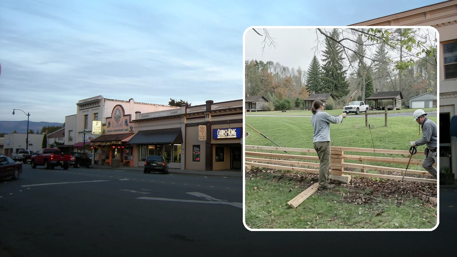 Split Rail Fence Installation in Burlington, Skagit County, WA - We install rustic cedar split rail fencing that defines property lines and gardens with classic Northwest character.