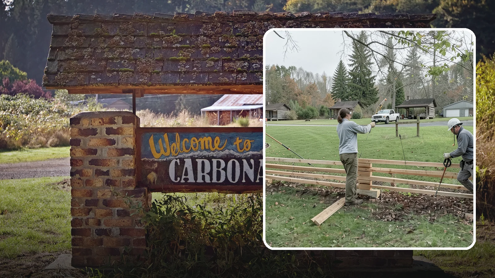 Split Rail Fence Installation in Carbonado, Pierce County, WA - We install rustic cedar split rail fencing that defines property lines and gardens with classic Northwest character.