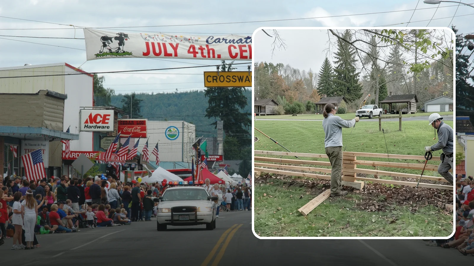 Split Rail Fence Installation in Carnation, King County, WA - We install rustic cedar split rail fencing that defines property lines and gardens with classic Northwest character.