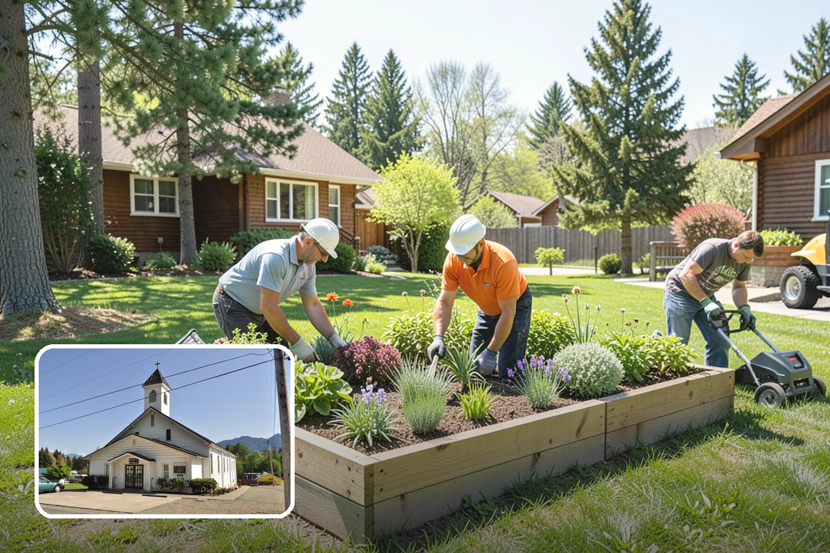 Split Rail Fence Installation in Concrete, Skagit County, WA - Creates an open, rustic boundary with true Northwest style