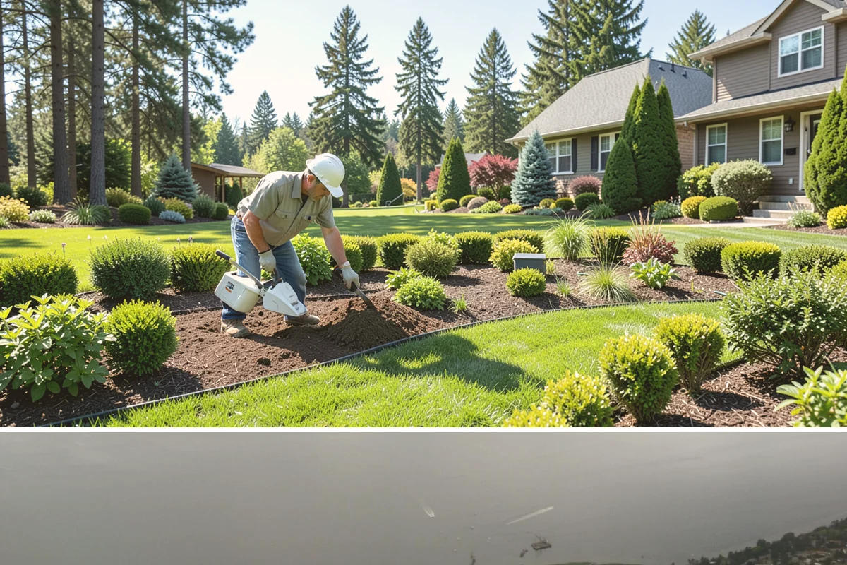 Split Rail Fence Installation in Des Moines, King County, WA - Split rail installs across most seasons, but firmer summer ground helps posts stay plumb in our saturated Northwest soils.