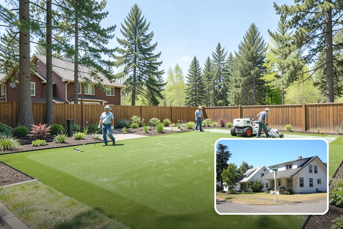 Split Rail Fence Installation in DuPont, Pierce County, WA - Creates an open, rustic boundary with true Northwest style