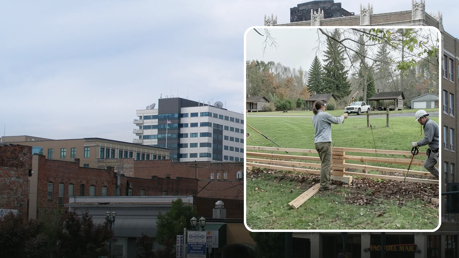 Split Rail Fence Installation in Everett, Snohomish County, WA - We install rustic cedar split rail fencing that defines property lines and gardens with classic Northwest character.