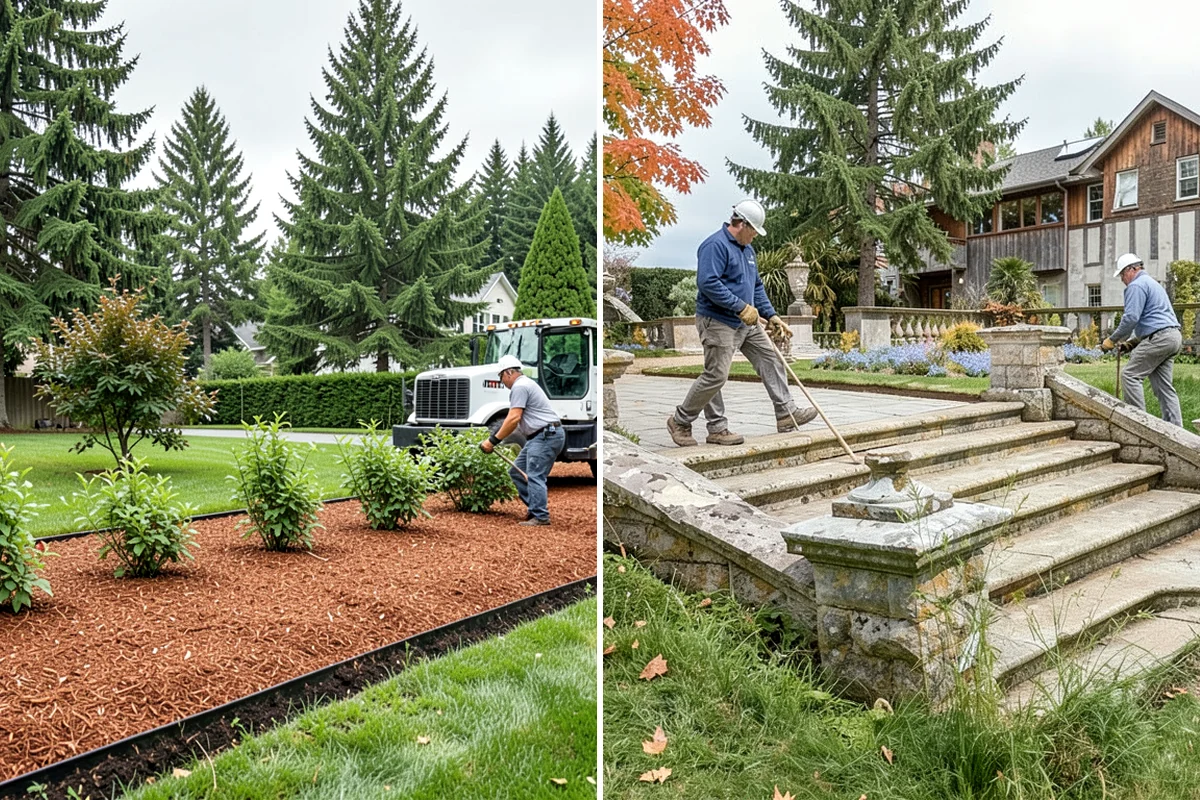 Split Rail Fence Installation in Everett, Snohomish County, WA - Lay out the line and confirm corners and property edges