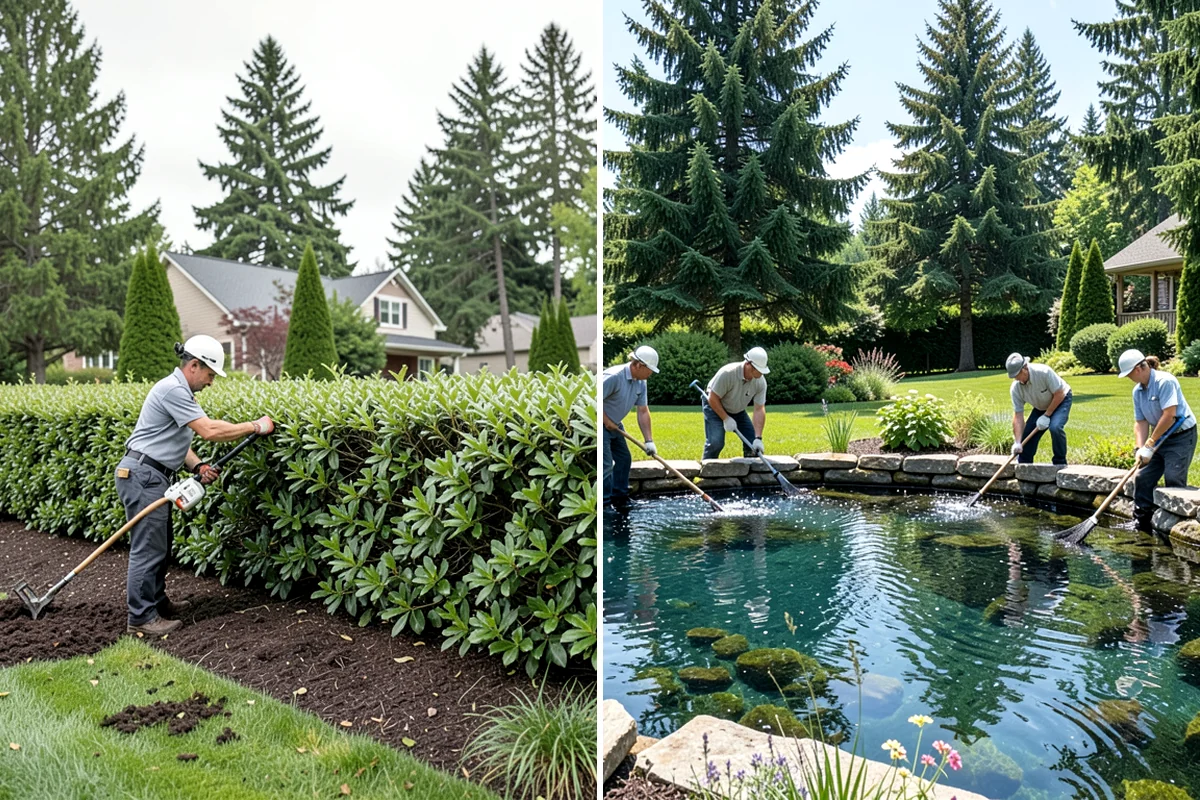 Split Rail Fence Installation in Federal Way, King County, WA - Lay out the line and confirm corners and property edges