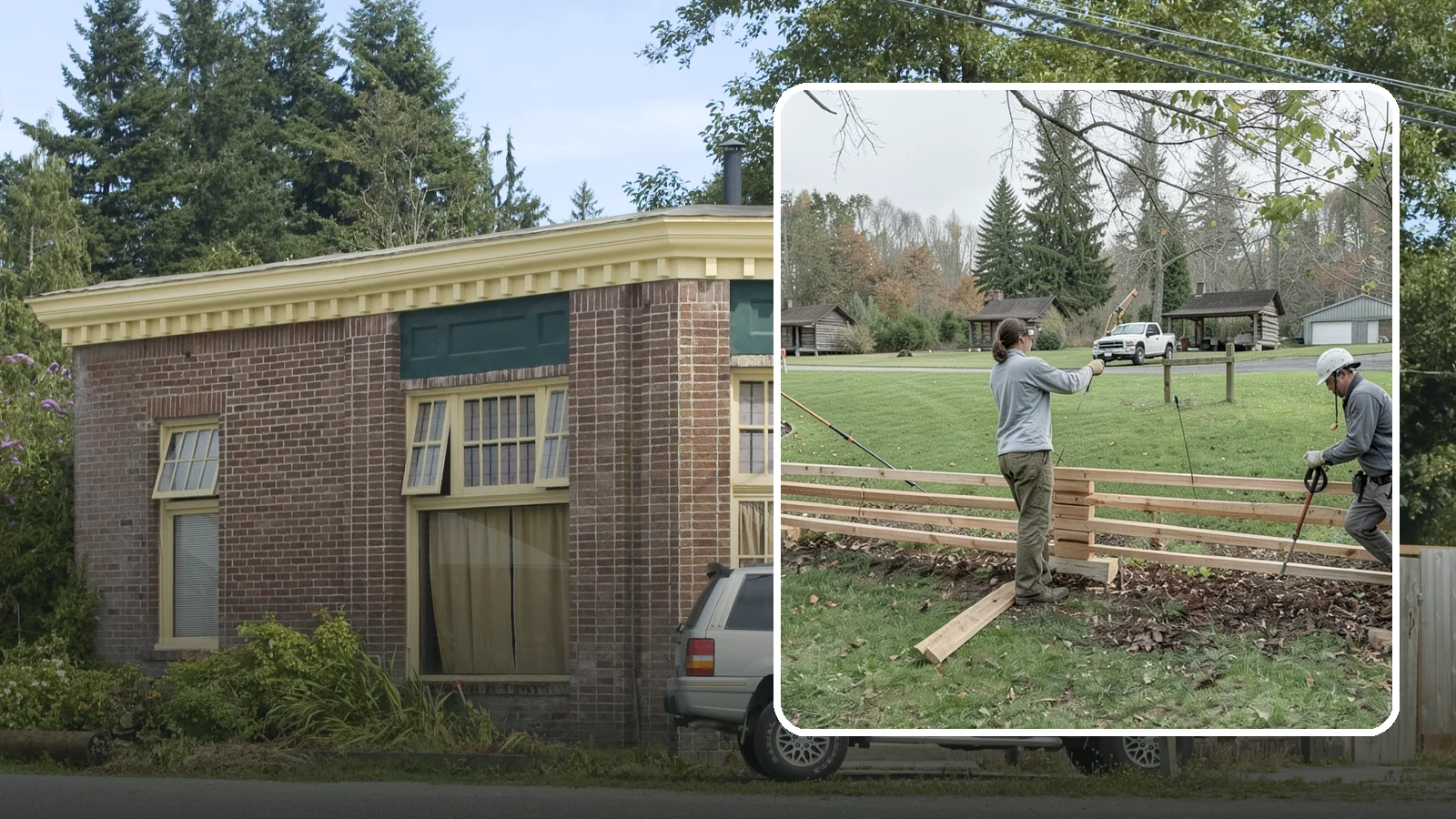 Split Rail Fence Installation in Hamilton, Skagit County, WA - We install rustic cedar split rail fencing that defines property lines and gardens with classic Northwest character.