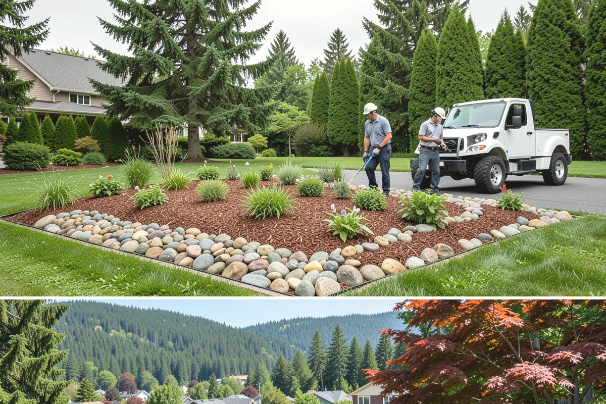 Split Rail Fence Installation in Index, Snohomish County, WA - Split rail installs across most seasons, but firmer summer ground helps posts stay plumb in our saturated Northwest soils.