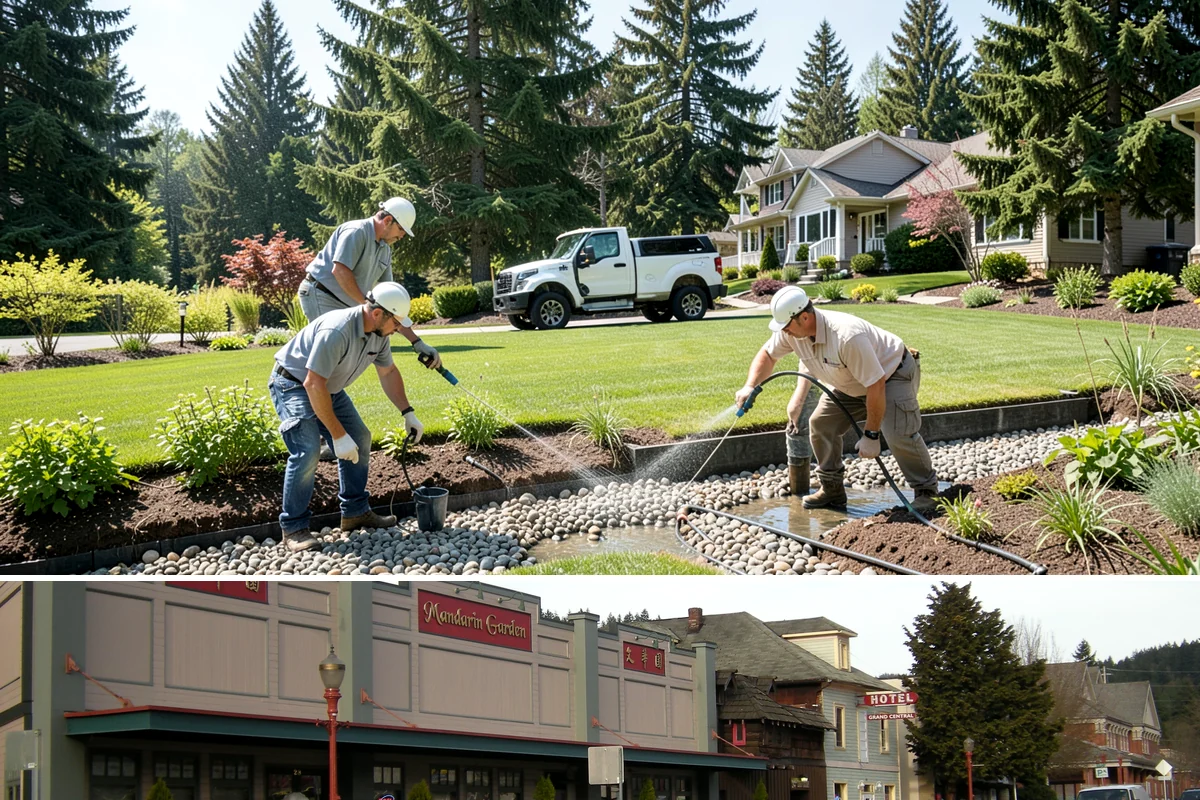 Split Rail Fence Installation in Issaquah, King County, WA - Split rail installs across most seasons, but firmer summer ground helps posts stay plumb in our saturated Northwest soils.