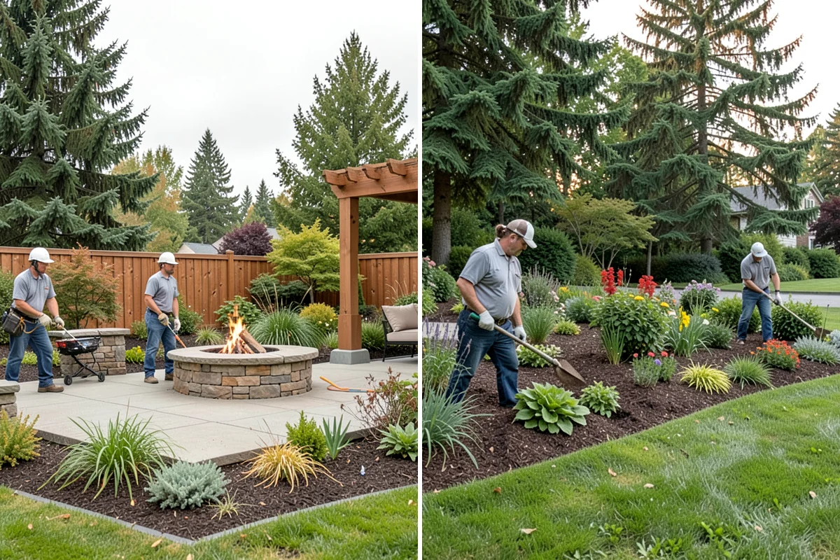 Split Rail Fence Installation in Kenmore, King County, WA - Lay out the line and confirm corners and property edges