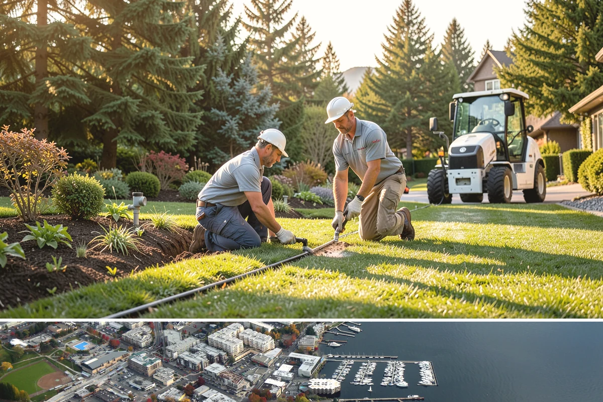 Split Rail Fence Installation in Kirkland, King County, WA - Split rail installs across most seasons, but firmer summer ground helps posts stay plumb in our saturated Northwest soils.