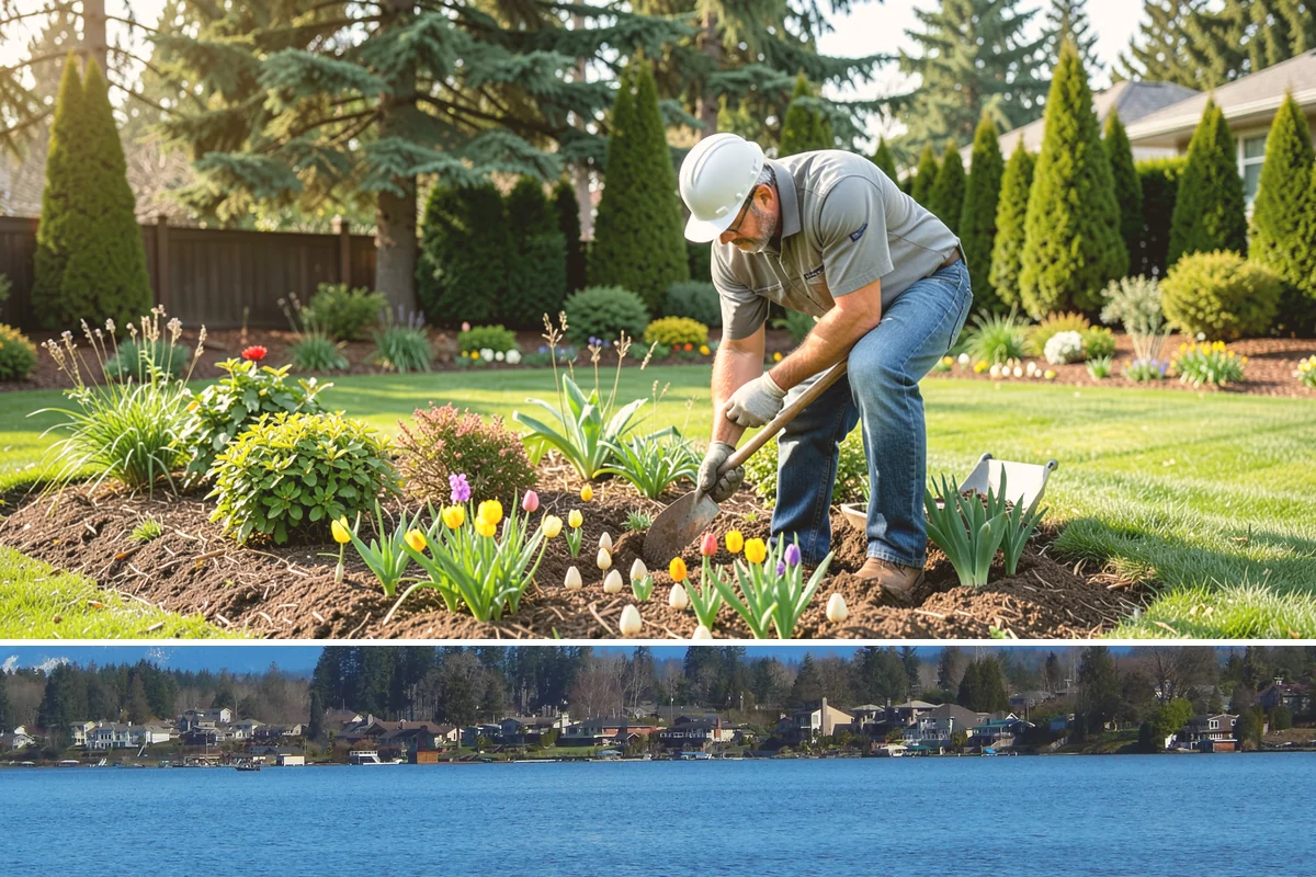Split Rail Fence Installation in Lake Stevens, Snohomish County, WA - Split rail installs across most seasons, but firmer summer ground helps posts stay plumb in our saturated Northwest soils.