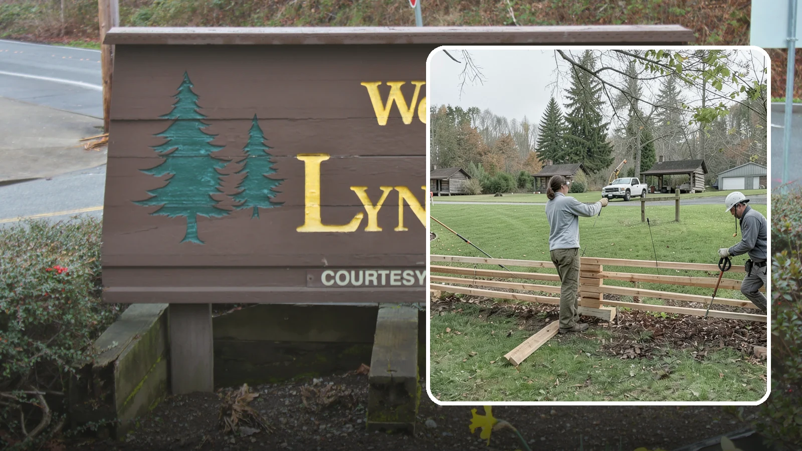Split Rail Fence Installation in Lynnwood, Snohomish County, WA - We install rustic cedar split rail fencing that defines property lines and gardens with classic Northwest character.