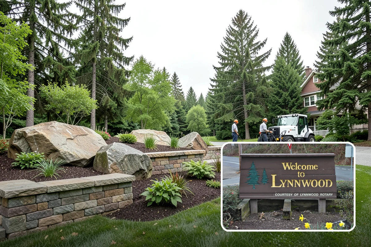Split Rail Fence Installation in Lynnwood, Snohomish County, WA - Creates an open, rustic boundary with true Northwest style