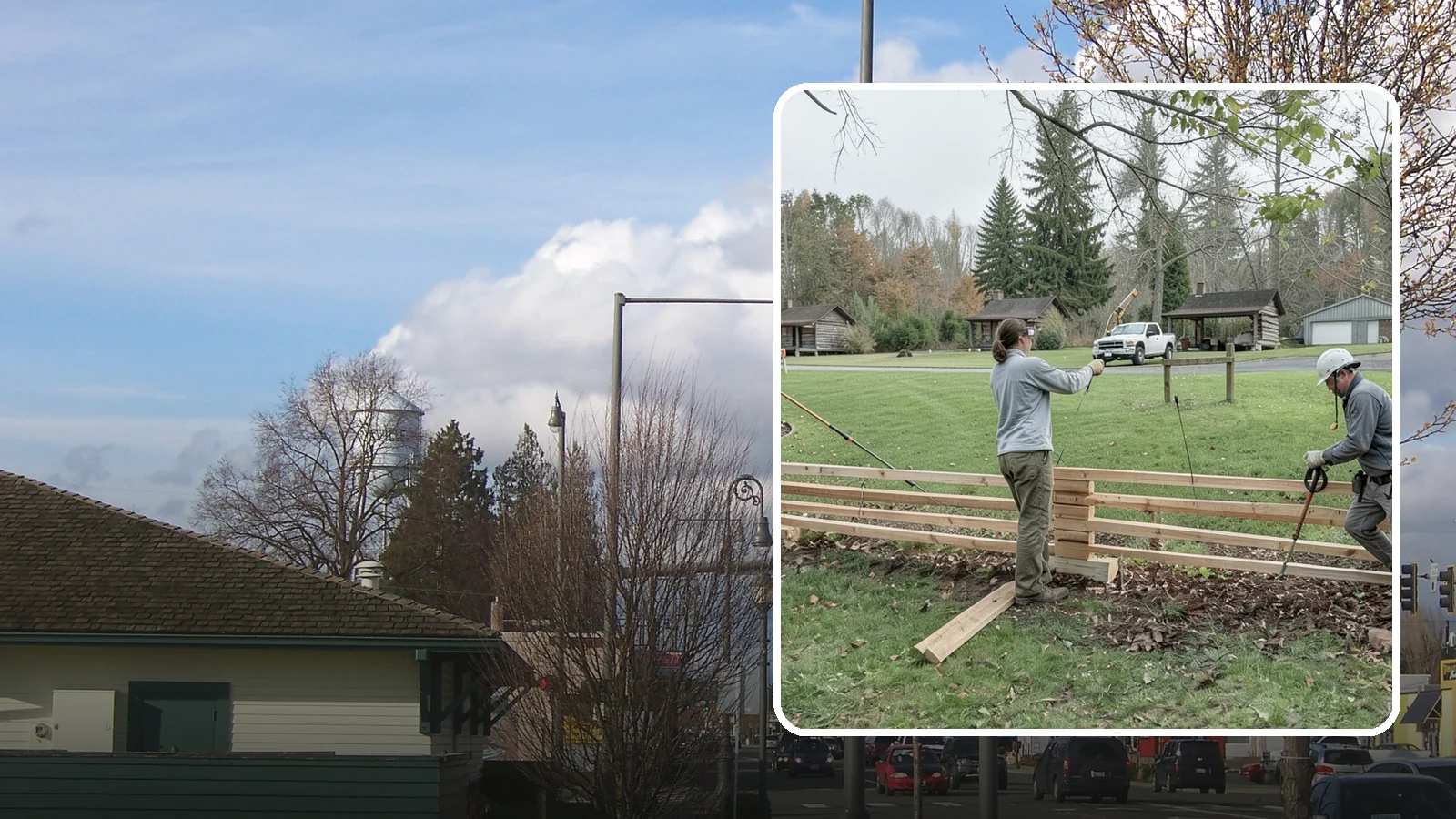 Split Rail Fence Installation in Marysville, Snohomish County, WA - We install rustic cedar split rail fencing that defines property lines and gardens with classic Northwest character.