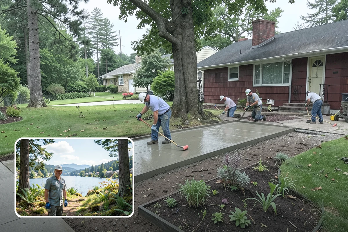 Split Rail Fence Installation in Milton, King County, WA - Creates an open, rustic boundary with true Northwest style