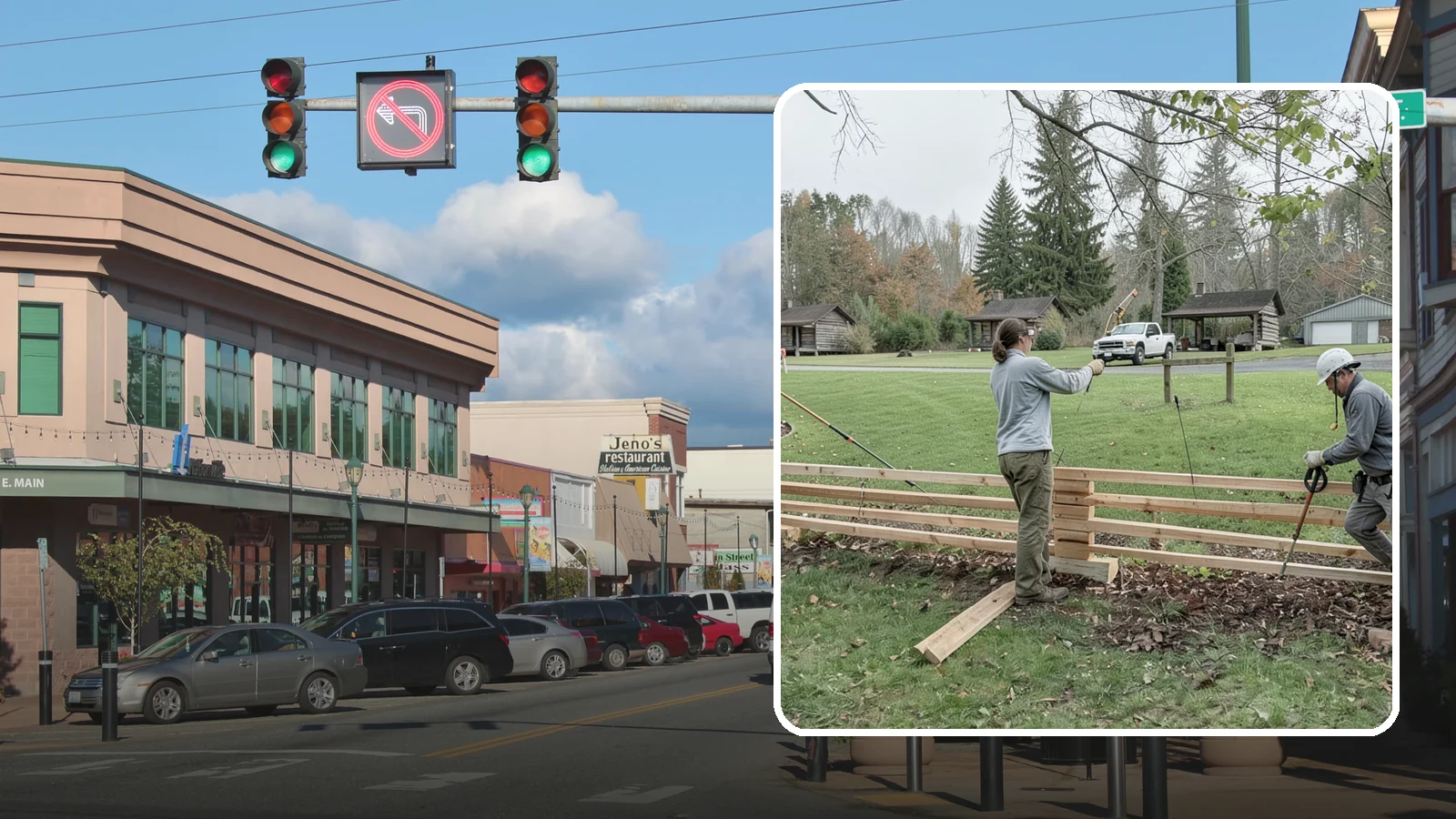 Split Rail Fence Installation in Monroe, Snohomish County, WA - We install rustic cedar split rail fencing that defines property lines and gardens with classic Northwest character.