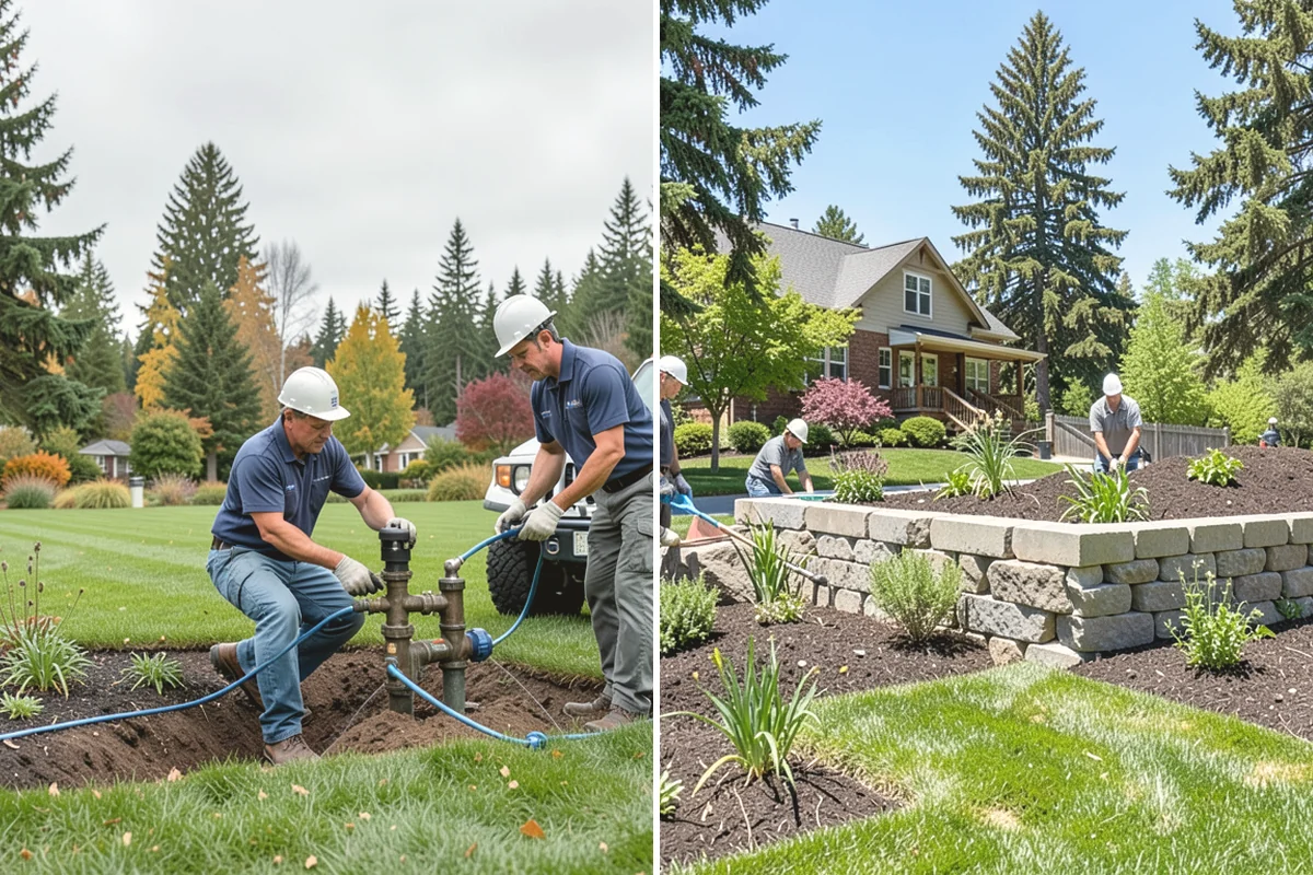 Split Rail Fence Installation in Oak Harbor, Island County, WA - Lay out the line and confirm corners and property edges