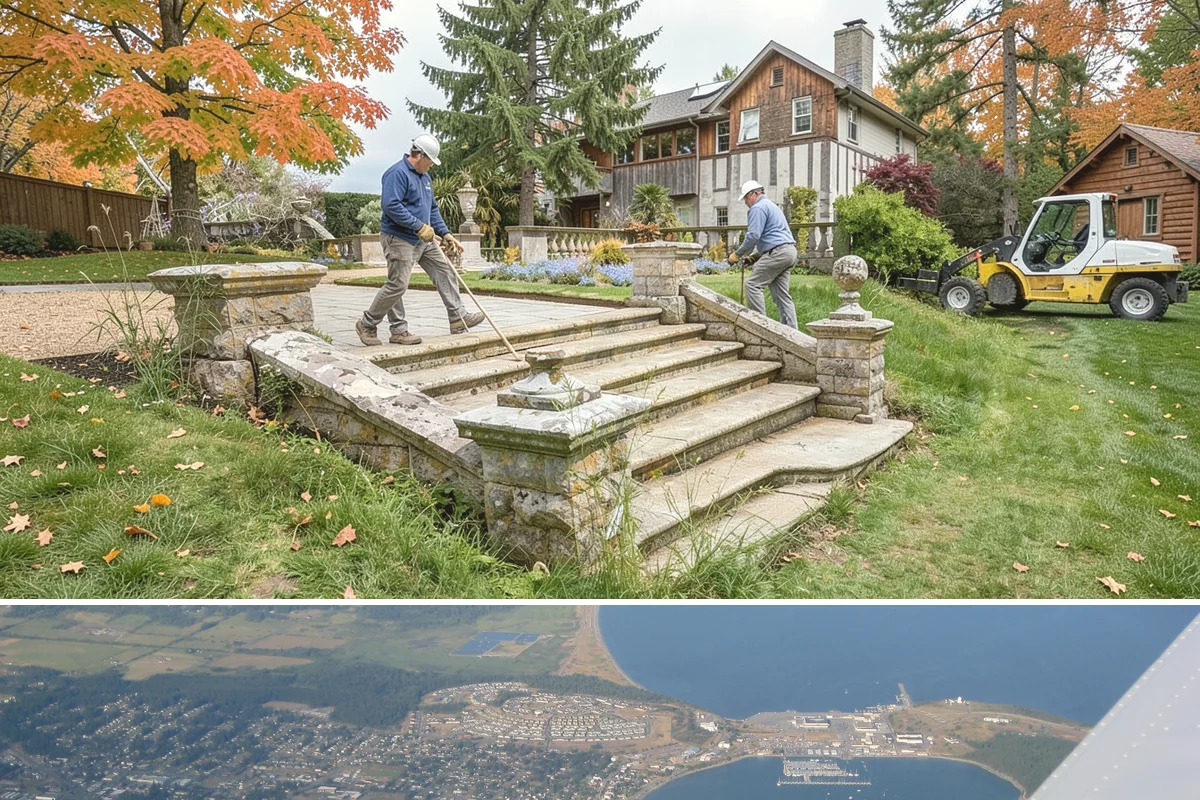 Split Rail Fence Installation in Oak Harbor, Island County, WA - Split rail installs across most seasons, but firmer summer ground helps posts stay plumb in our saturated Northwest soils.