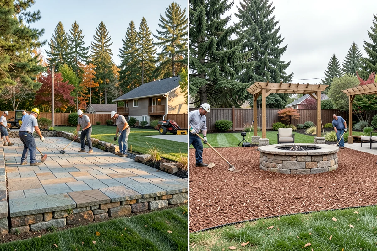 Split Rail Fence Installation in Pacific, King County, WA - Lay out the line and confirm corners and property edges