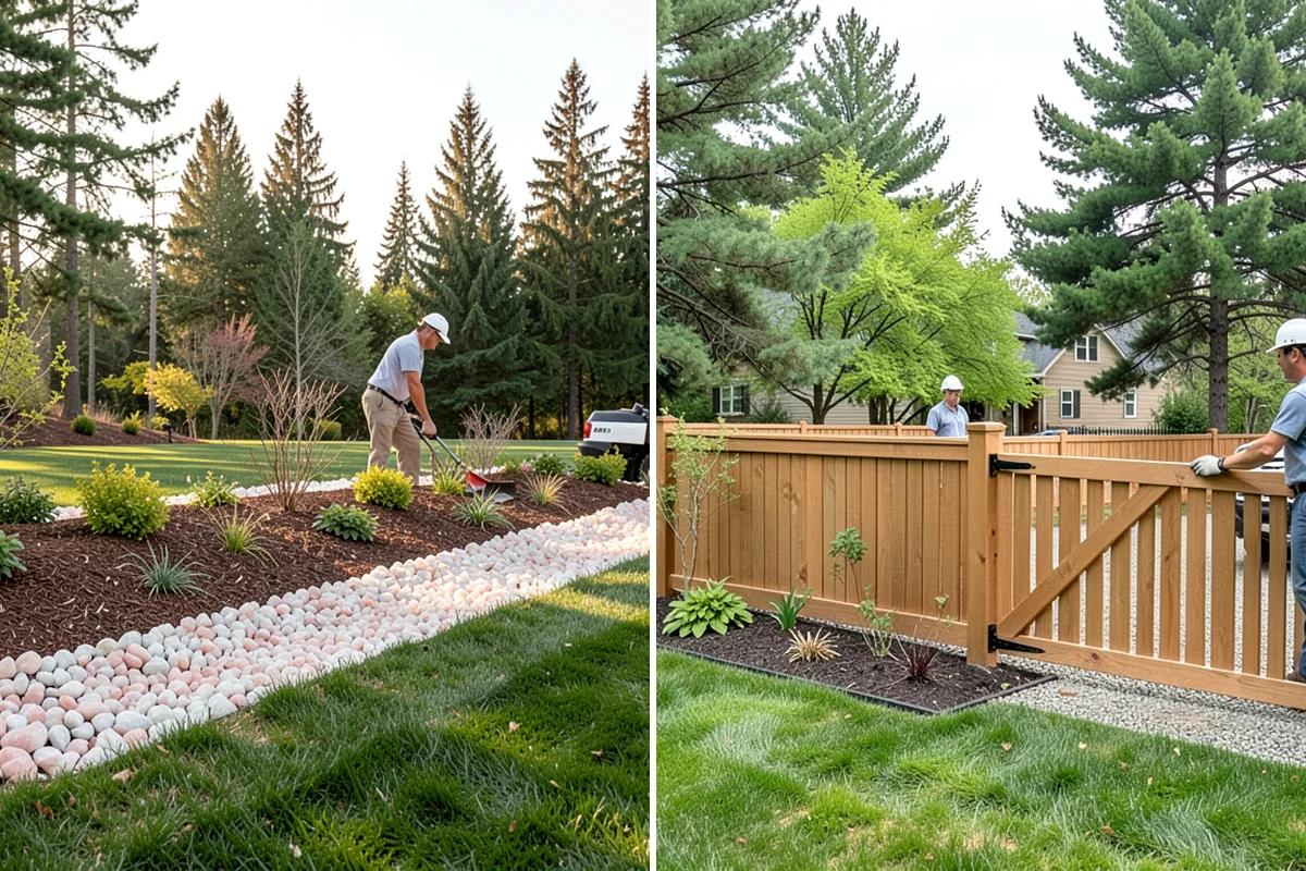 Split Rail Fence Installation in Puyallup, Pierce County, WA - Lay out the line and confirm corners and property edges