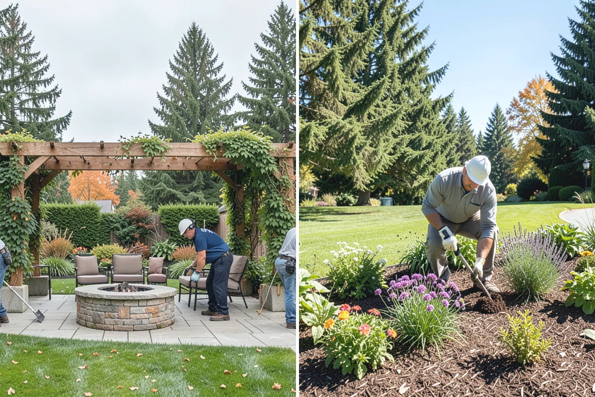 Split Rail Fence Installation in Redmond, King County, WA - Lay out the line and confirm corners and property edges