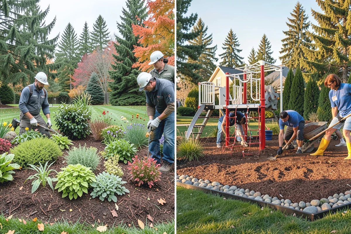 Split Rail Fence Installation in Roy, Pierce County, WA - Lay out the line and confirm corners and property edges