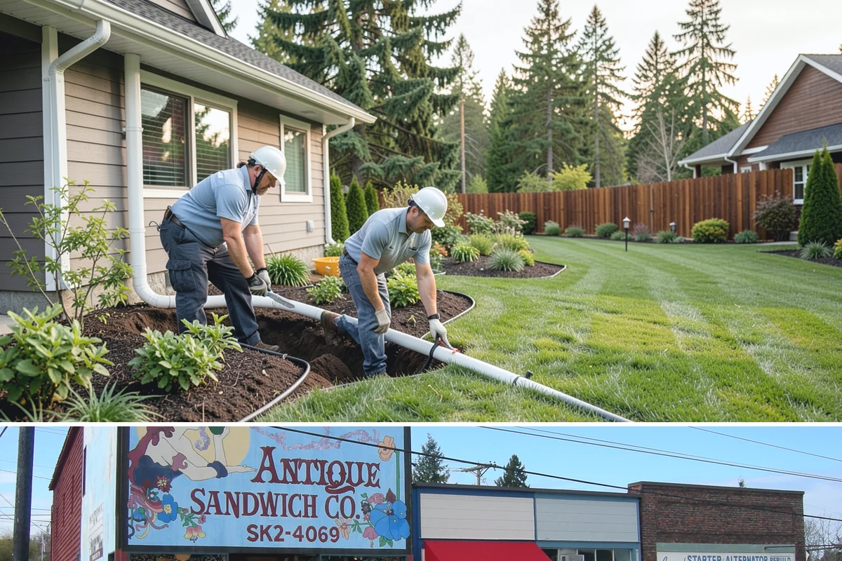 Split Rail Fence Installation in Ruston, Pierce County, WA - Split rail installs across most seasons, but firmer summer ground helps posts stay plumb in our saturated Northwest soils.