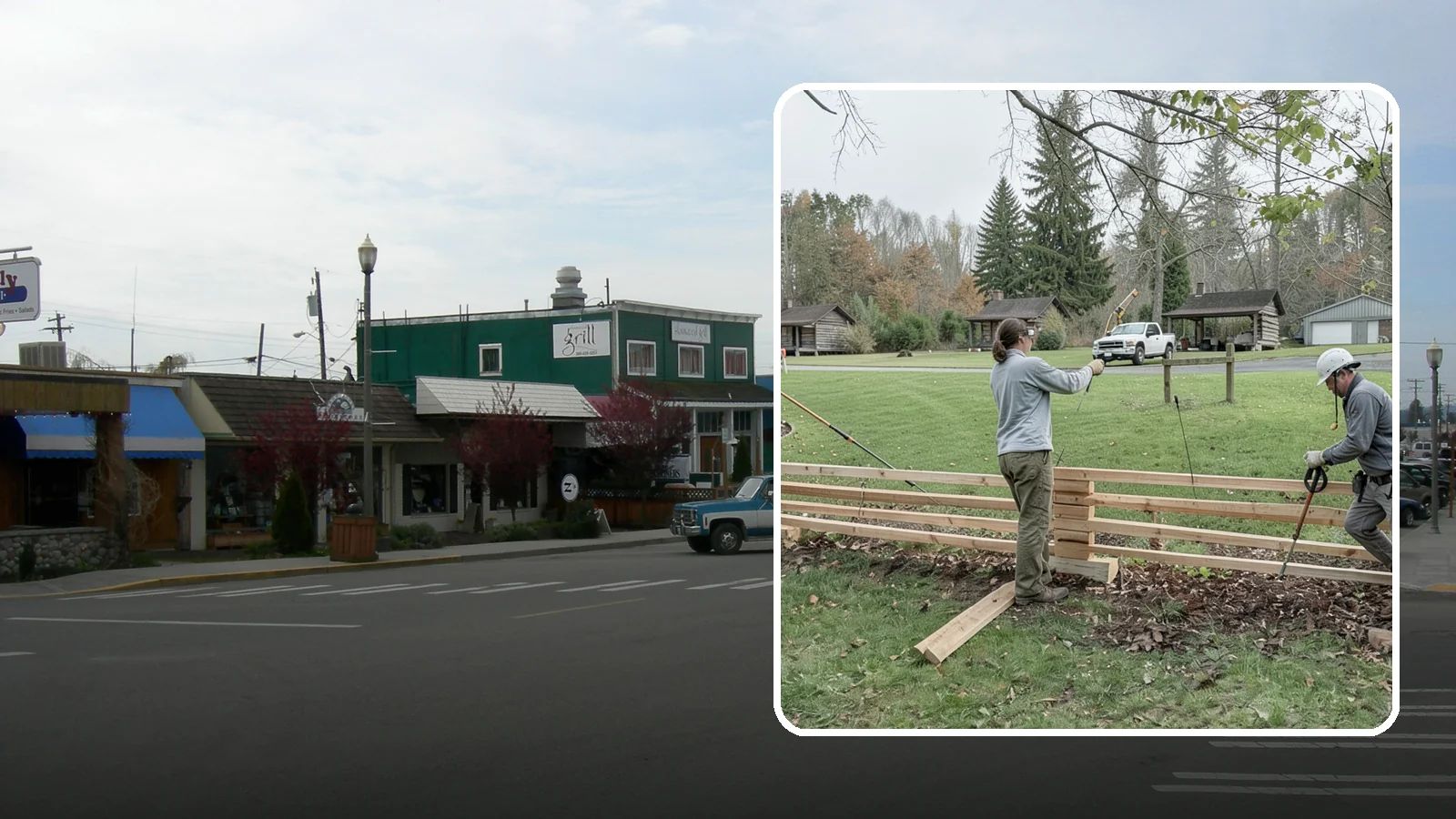 Split Rail Fence Installation in Stanwood, Snohomish County, WA - We install rustic cedar split rail fencing that defines property lines and gardens with classic Northwest character.