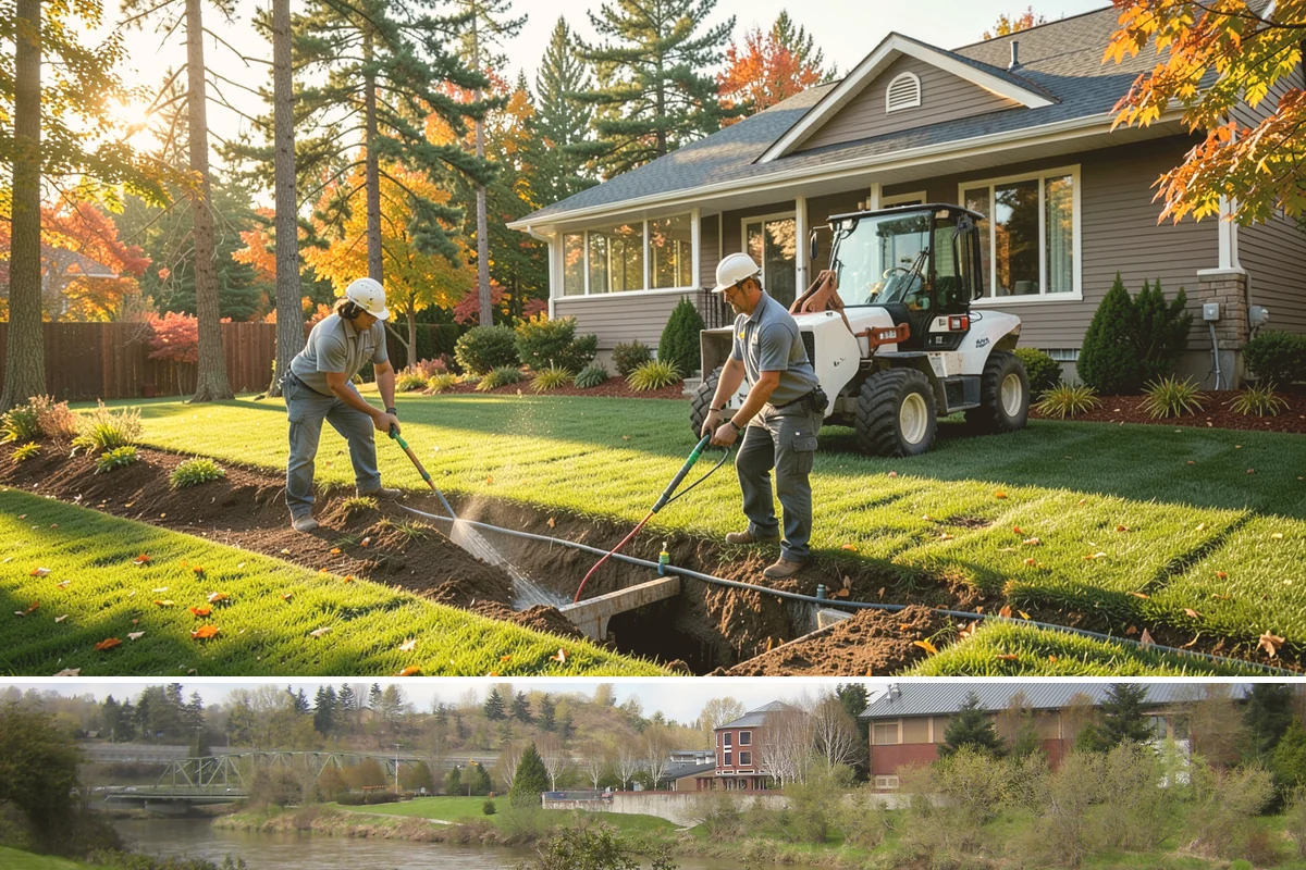 Split Rail Fence Installation in Tukwila, King County, WA - Split rail installs across most seasons, but firmer summer ground helps posts stay plumb in our saturated Northwest soils.