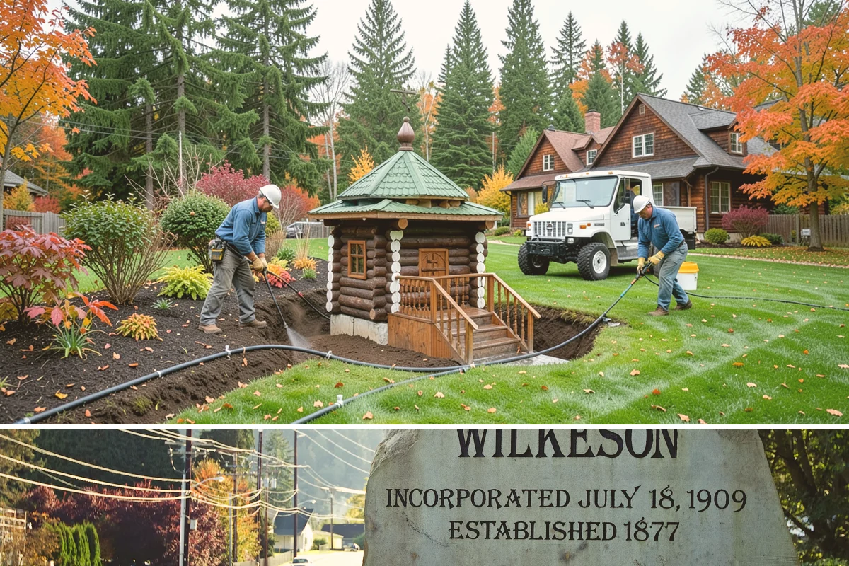 Split Rail Fence Installation in Wilkeson, Pierce County, WA - Split rail installs across most seasons, but firmer summer ground helps posts stay plumb in our saturated Northwest soils.