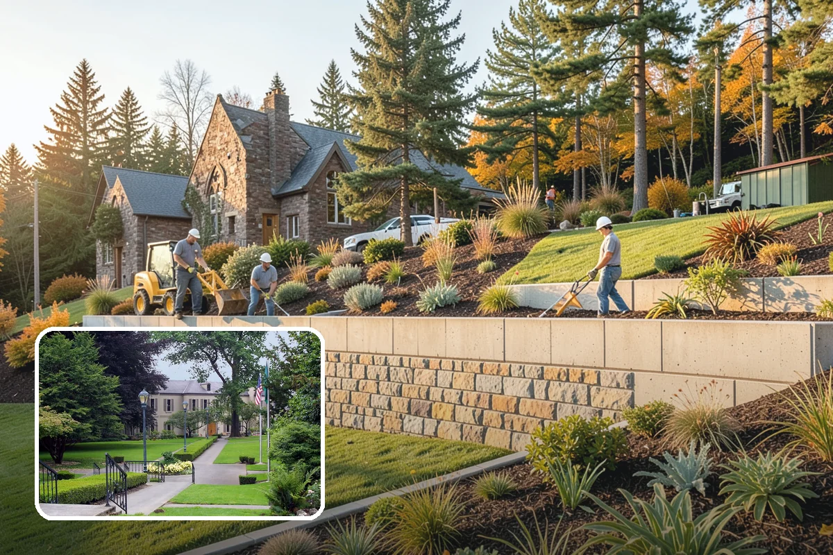 Split Rail Fence Installation in Woodinville, King County, WA - Creates an open, rustic boundary with true Northwest style