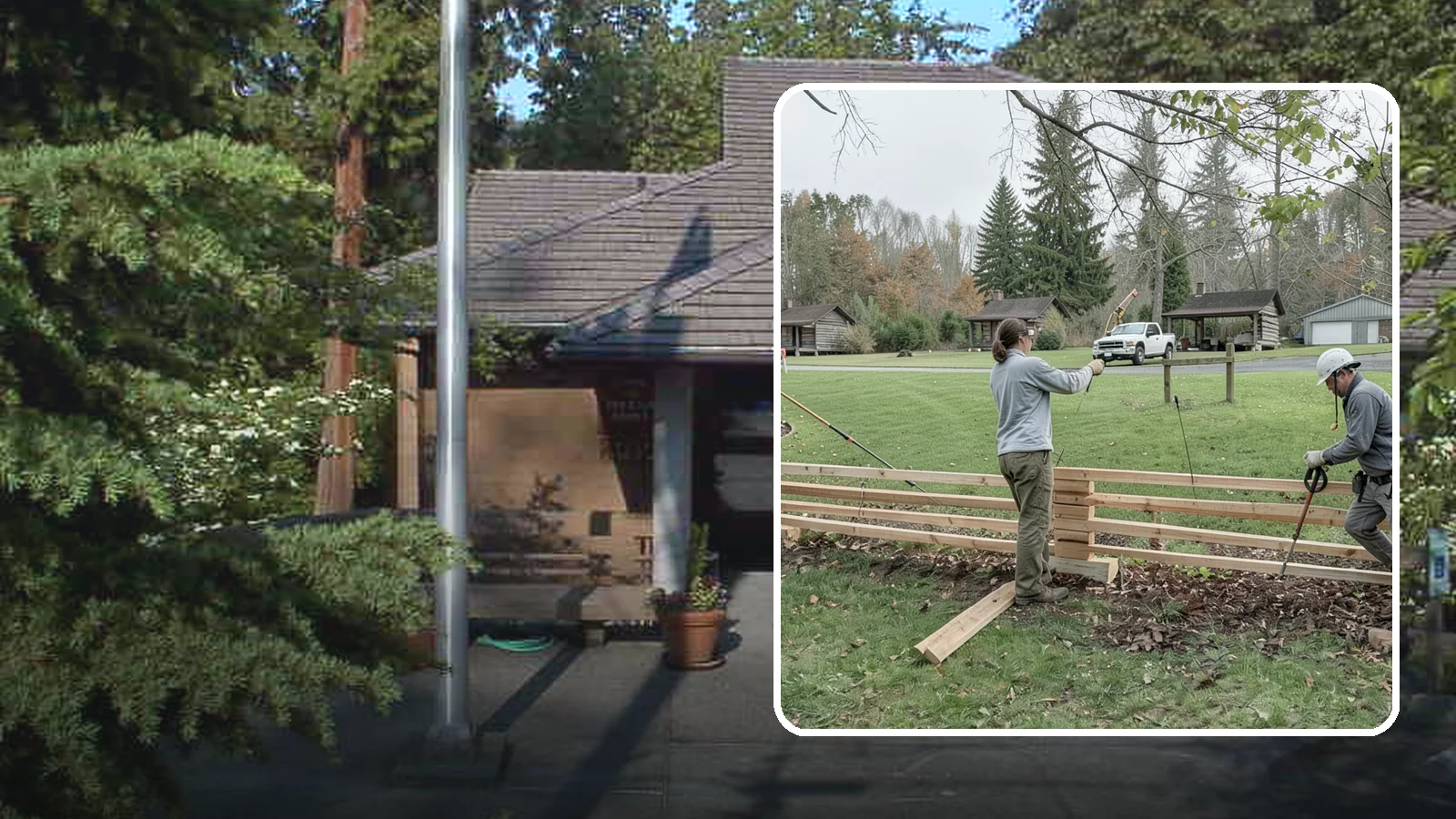 Split Rail Fence Installation in Yarrow Point, King County, WA - We install rustic cedar split rail fencing that defines property lines and gardens with classic Northwest character.