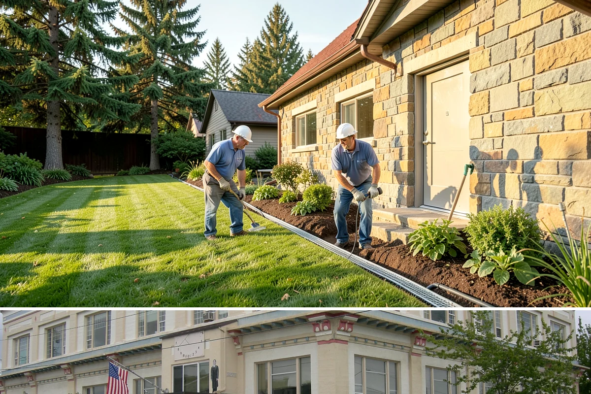 Spring Cleanup in Anacortes, Skagit County, WA - Done in early spring as growth begins.