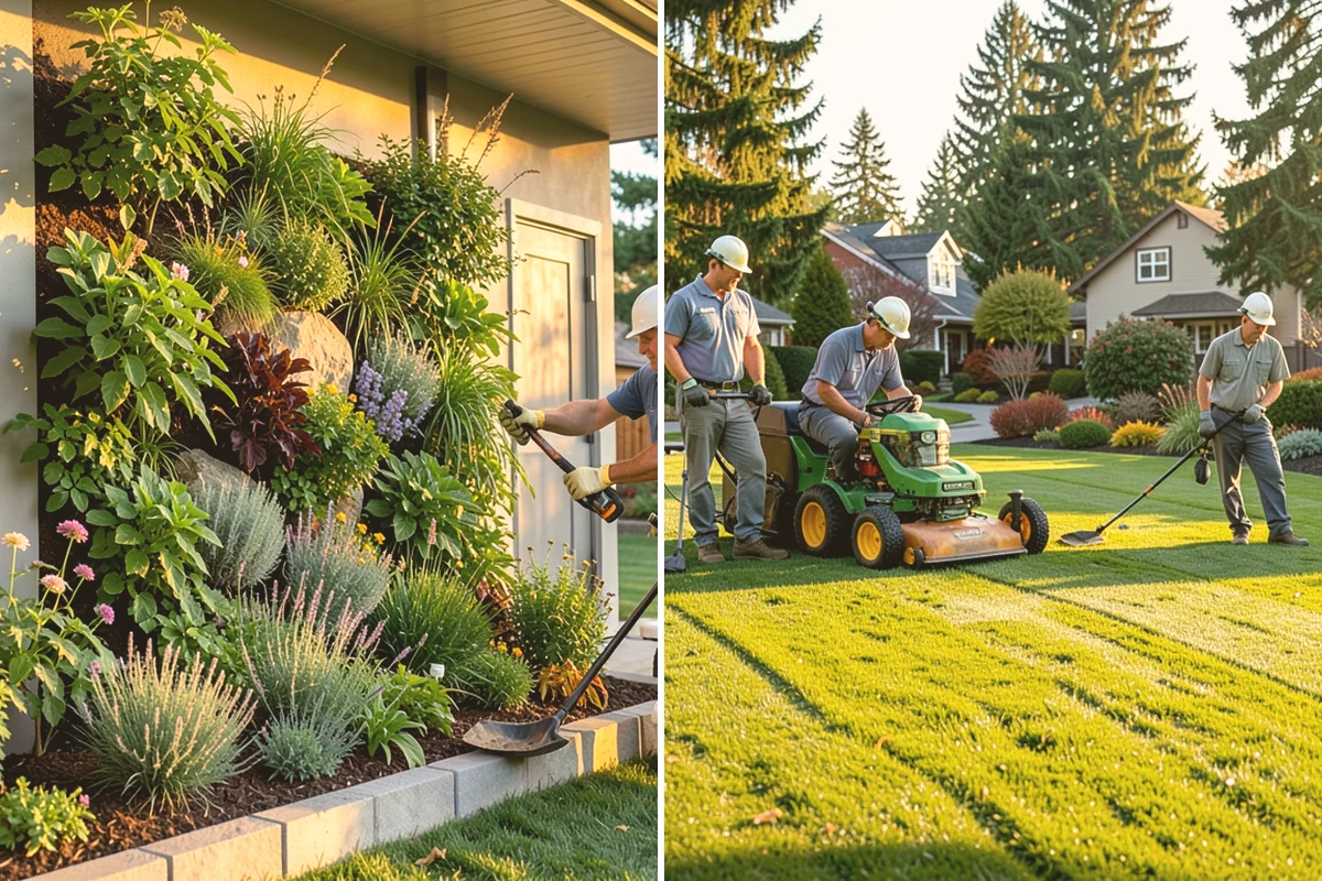 Spring Cleanup in Bellevue, King County, WA - Walk the property and plan the cleanup
