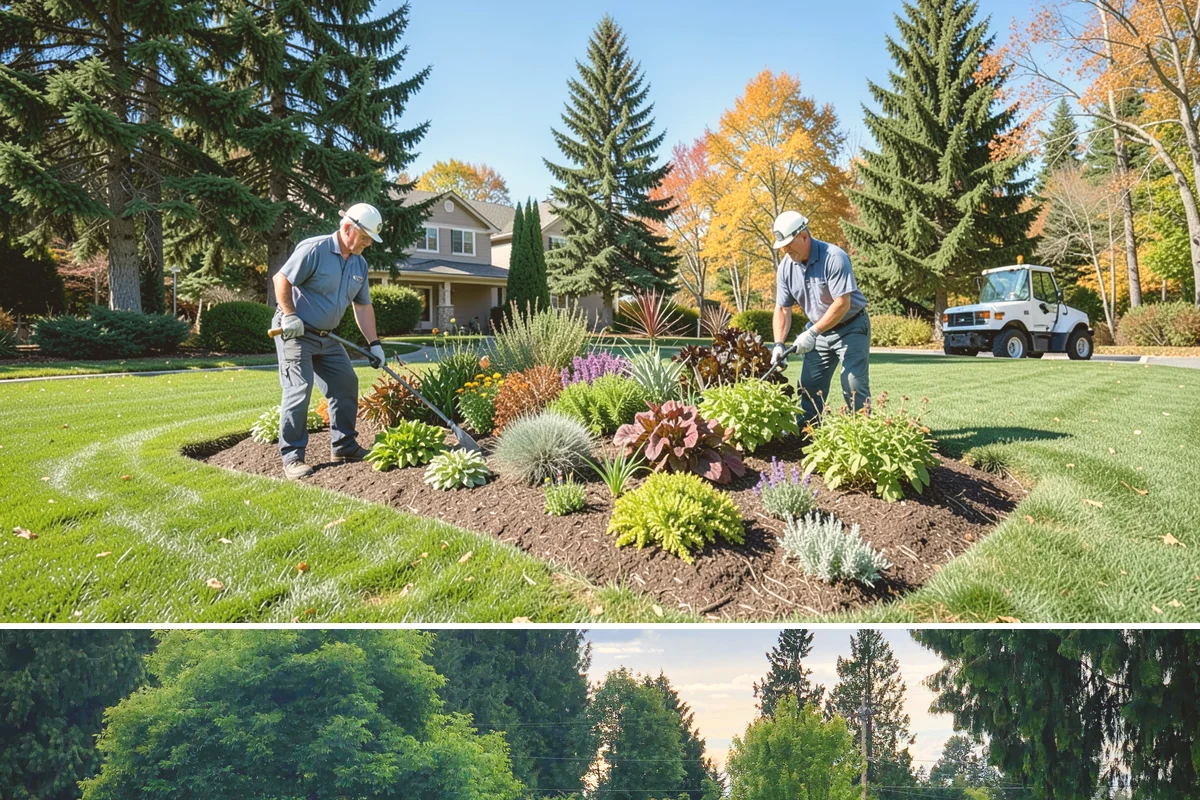 Spring Cleanup in Bonney Lake, Pierce County, WA - Done in early spring as growth begins.