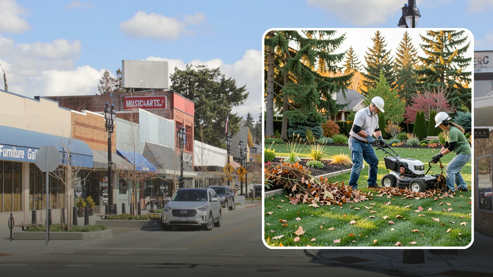 Spring Cleanup in Bothell, King County, WA - A thorough spring reset that clears winter debris and preps your landscape for a strong growing season.