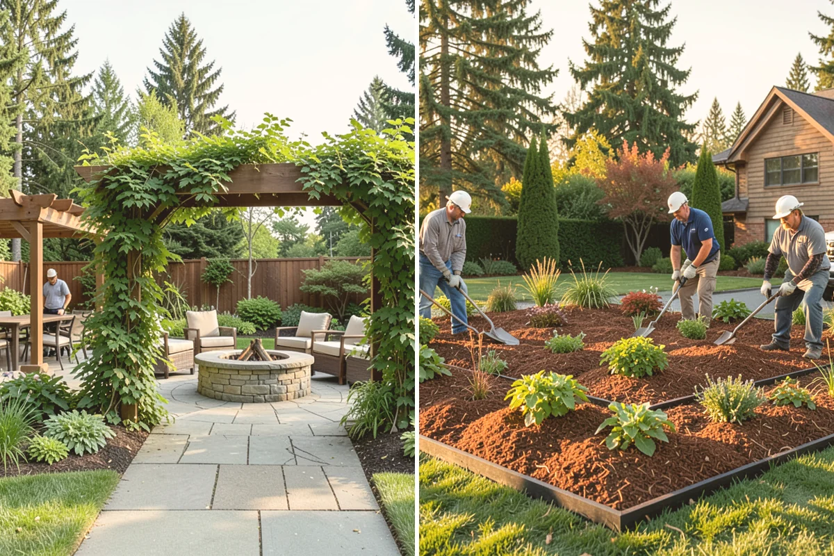 Spring Cleanup in Bothell, King County, WA - Walk the property and plan the cleanup