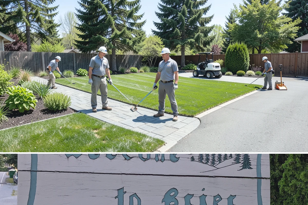 Spring Cleanup in Brier, Snohomish County, WA - Done in early spring as growth begins.